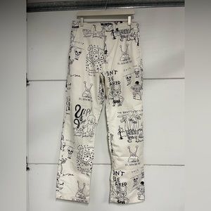 vans graphic pants